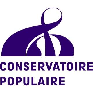 Logo Conservatoire populaire de musique, danse, théâtre