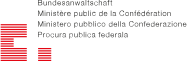 Logo Ministero pubblico della Confederazione MPC